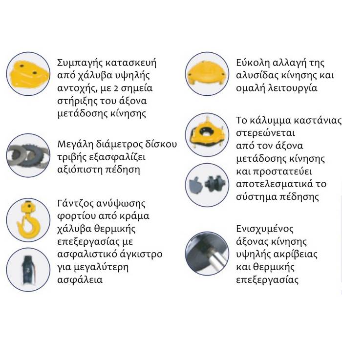 ΠΑΛΑΓΚΑ ΑΛΥΣΙΔΑΣ ΧΕΙΡΟΣ 1TN - 3 m - 63054 - EXPRESS