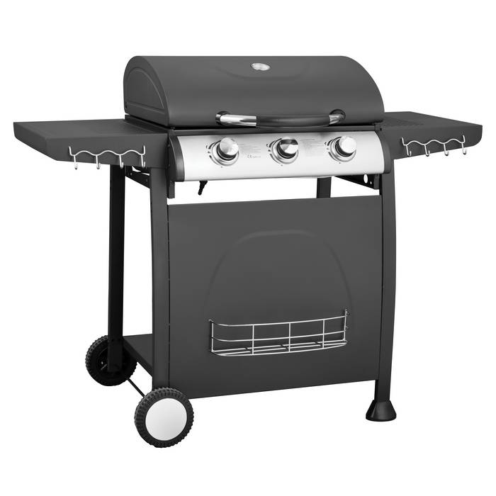 ΨΗΣΤΑΡΙΑ ΥΓΡΑΕΡΙΟΥ BBQ (3ΕΣΤΙΕΣ) |9kW| 661312 - UNIMAC