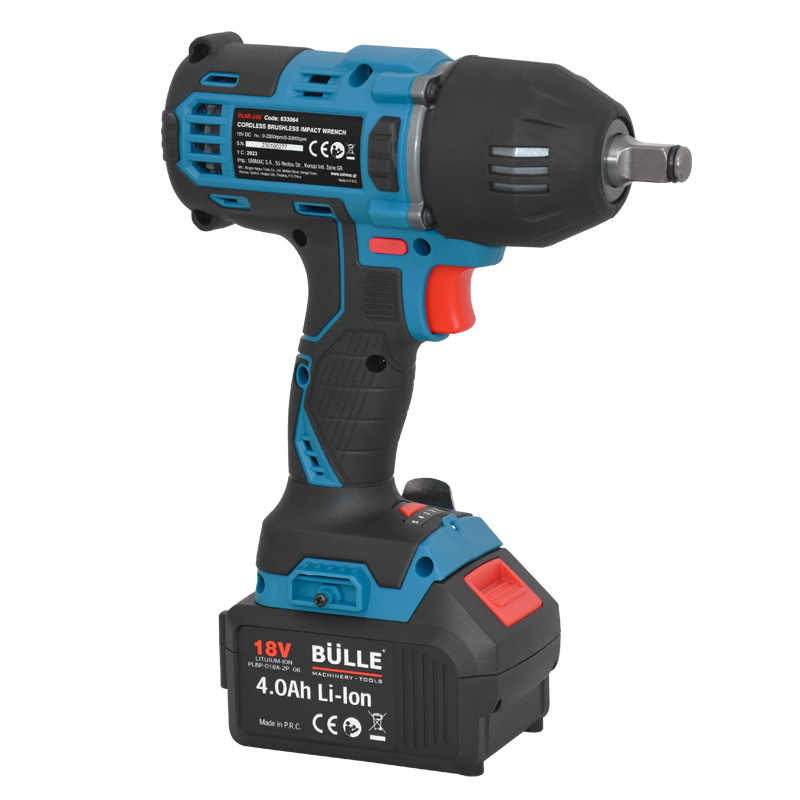 ΜΠΟΥΛΟΝΟΚΛΕΙΔΟ BRUSHLESS 18V 4AH LI-ION  -  633064  -  BULLE