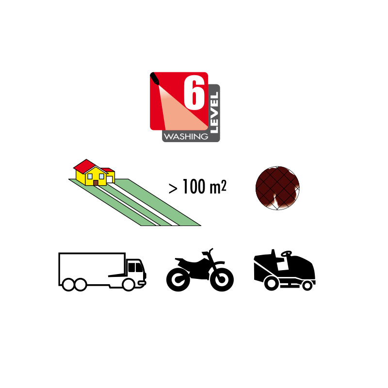 ΠΛΥΣΤΙΚΟ ΥΨ ΠΙΕΣΗΣ VERTIGO |2800W|180Bar |PRO| 605012 - LAVOR