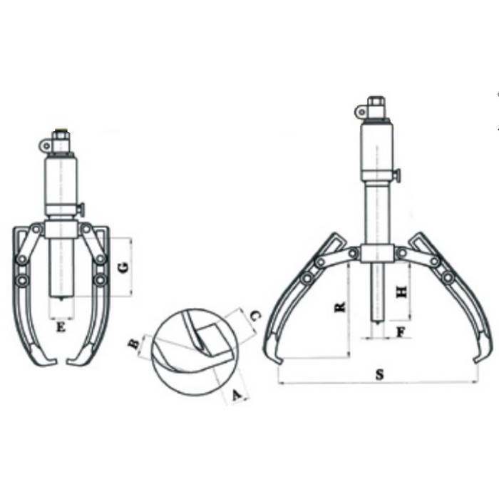 ΕΞΟΛΚΕΑΣ ΥΔΡΑΥΛΙΚΟΣ 5TON - 43373 - BULLE