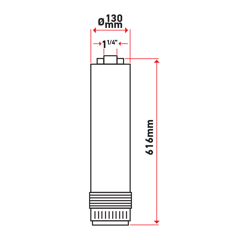 ΑΝΤΛΙΑ ΥΠΟΒΡΥΧΙΑ ΠΗΓΑΔΙΩΝ 1100W - 63523 - KRAFT