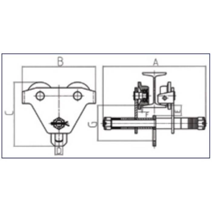 ΦΟΡΕΙΟ ΠΑΛΑΓΚΩΝ ΜΕ ΚΡΙΚΟΥΣ 1Tn 63018 EXPRESS