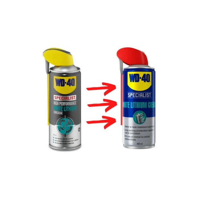 ΣΠΡΕΪ ΛΕΥΚΟΥ ΓΡΑΣΣΟΥ ΛΙΘΙΟΥ 400ml WD-40 SPECIALIST