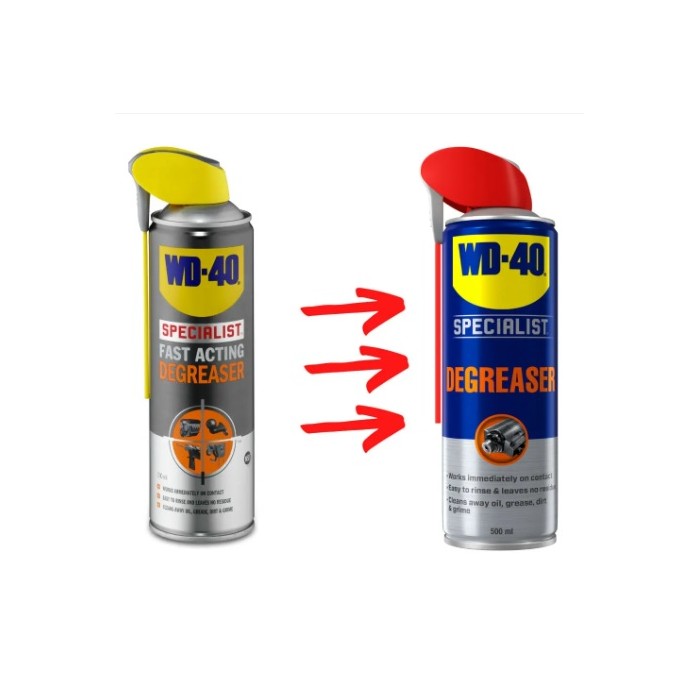 ΣΠΡΕΪ ΚΑΘΑΡΙΣΤΙΚΟ ΤΑΧΕΙΑΣ ΔΡΑΣΗΣ 500ml WD40