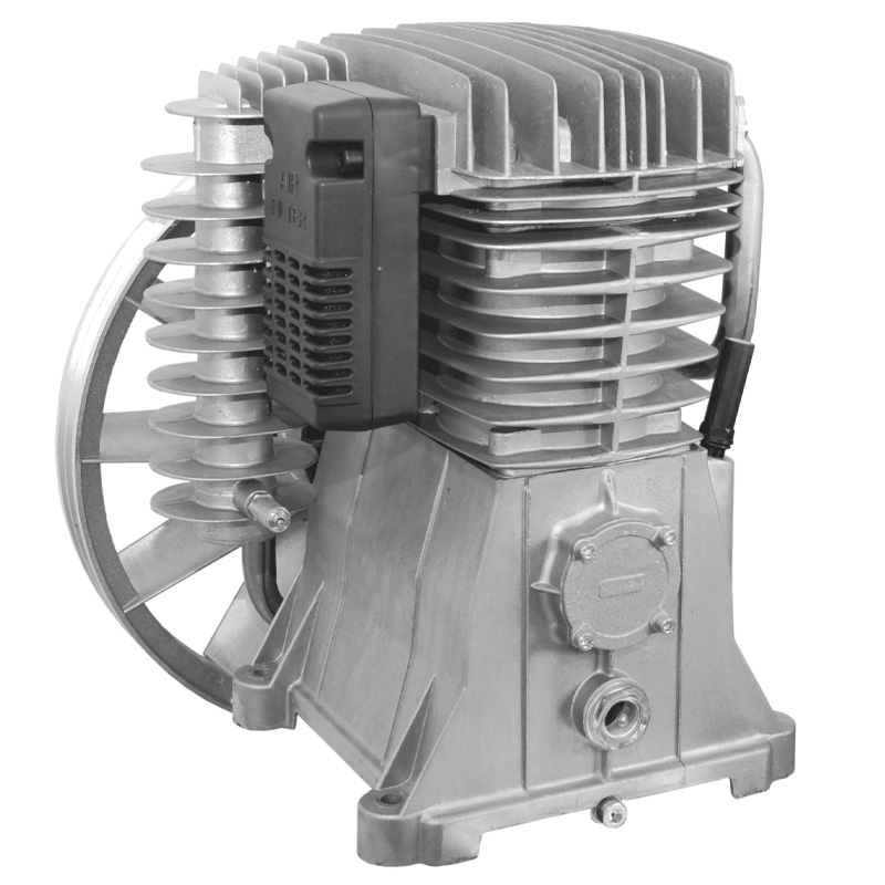 Δικύλινδρη Κεφαλή για Αεροσυμπιεστή 5.5hp N5 Α100  - 20126 - UNIMAC