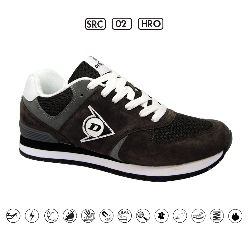 ΠΑΠΟΥΤΣΙΑ DUNLOP WING SRC ΑΝΘΡΑΚΙ ΧΩΡΙΣ ΠΡΟΣΤΑΣΙΑ