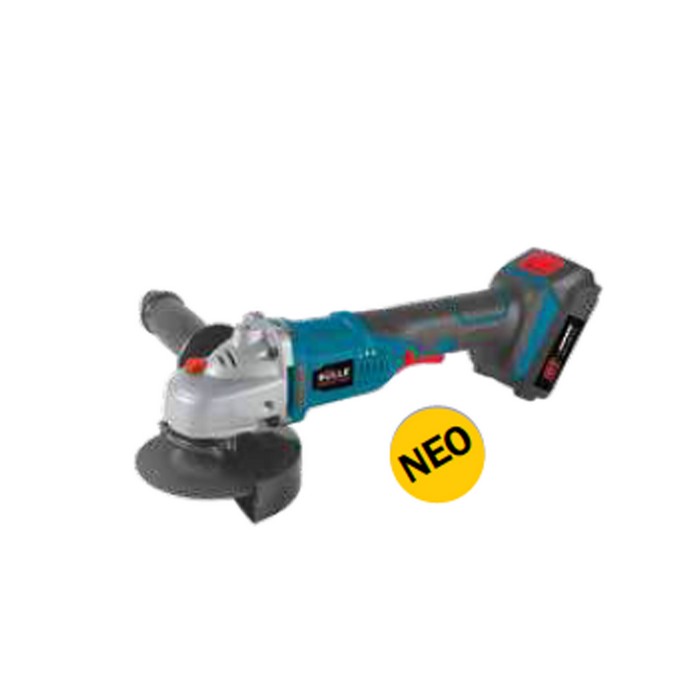 ΓΩΝΙΑΚΟΣ ΤΡΟΧΟΣ ΜΠΑΤΑΡΙΑΣ 18V 4.0AH Φ115ΜΜ -  633338  -  BULLE