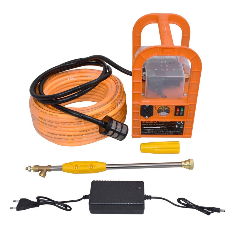 ΨΕΚΑΣΤΙΚΟ ΣΥΓΚΡΟΤΗΜΑ ΜΠΑΤ. 12V/12AH ΜΕ ΔΙΠΛΗ ΑΝΤΛΙΑ | 621224 - KRAFT