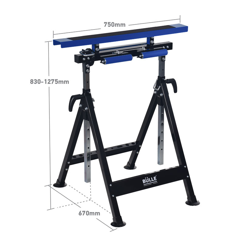 ΚΑΒΑΛΕΤΟ - STAND 3 ΣΕ 1 | 200 kgr [ΠΛΑΤΦΟΡΜΑ] | 100 kgr [ROLLER] | 45 kgr [V-ROLLER] | MULTI FUNCTION | 47615 - BULLE 
