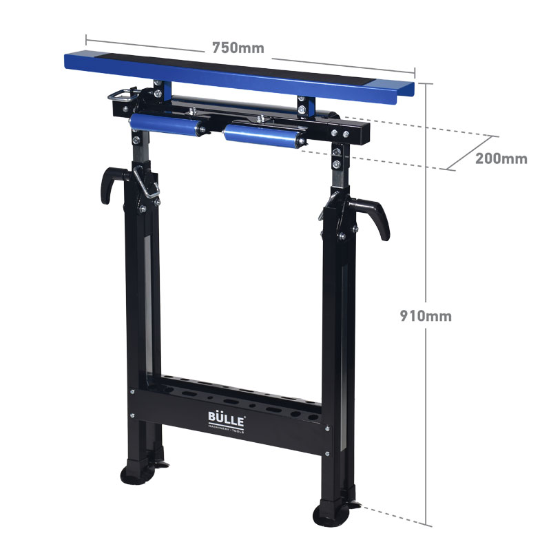 ΚΑΒΑΛΕΤΟ - STAND 3 ΣΕ 1 | 200 kgr [ΠΛΑΤΦΟΡΜΑ] | 100 kgr [ROLLER] | 45 kgr [V-ROLLER] | MULTI FUNCTION | 47615 - BULLE 