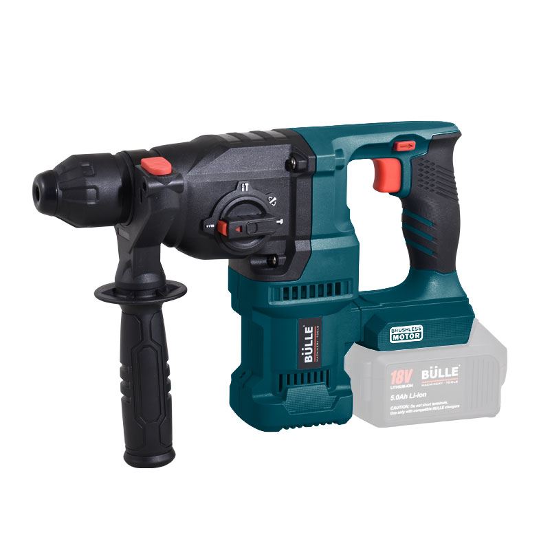 ΠΕΡΙΣΤΡΟΦΙΚΟ ΠΙΣΤΟΛΕΤΟ ΜΠΑΤΑΡΙΑΣ (BRUSHLESS) 2,8J, SDS PLUS, 4 ΛΕΙΤΟΥΡΓΙΩΝ 18V (SOLO) -  633377  - BULLE