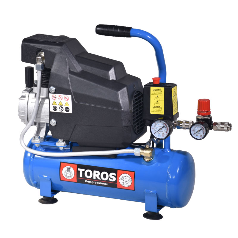 ΑΕΡΟΣΥΜΠΙΕΣΤΗΣ ΜΟΝΟΜΠΛΟΚ 6LT/1,5HP 230V - 602080 - TOROS