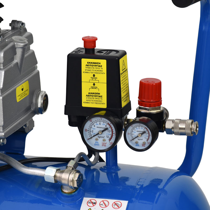 ΑΕΡΟΣΥΜΠΙΕΣΤΗΣ ΜΟΝΟΜΠΛΟΚ 50LT/2,5HP 230V - 602082 - TOROS