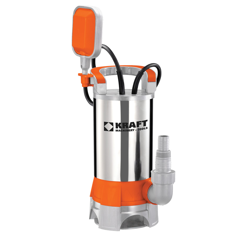 ΑΝΤΛΙΑ ΥΠΟΒΡΥΧΙΑ ΑΚΑΘΑΡΤΩΝ | 1100W | ΙΝΟΧ | 43533 - KRAFT