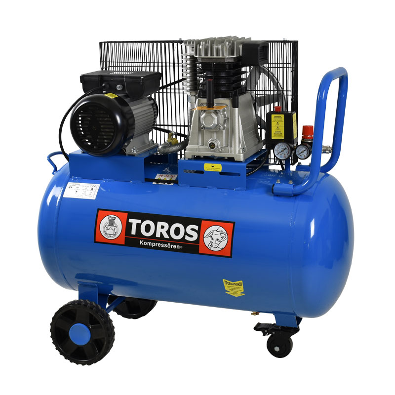 ΑΕΡΟΣΥΜΠΙΕΣΤΗΣ ΜΕ ΙΜΑΝΤΑ | 100LT | 3,0HP | 230V | 602084 - TOROS