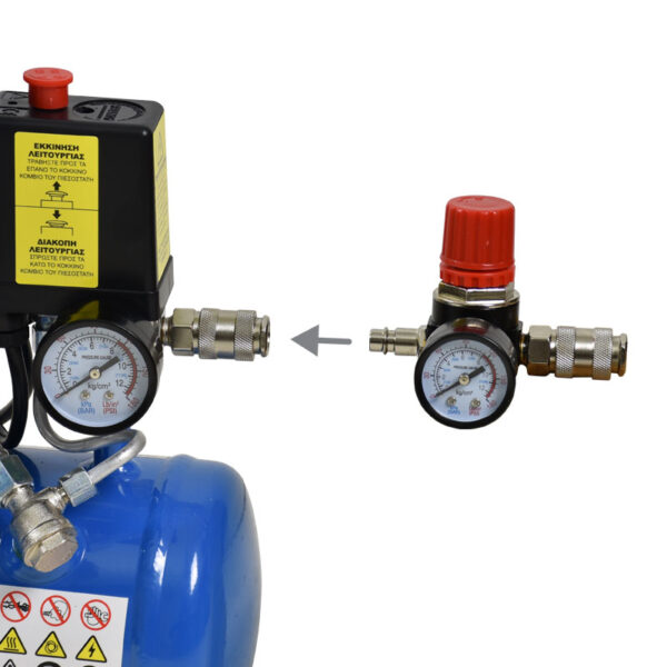 ΑΕΡΟΣΥΜΠΙΕΣΤΗΣ OILFREE ΧΑΜΗΛΟΥ ΘΟΡΥΒΟΥ | SILENT | 6LT | 1,0HP | 602086 - TOROS