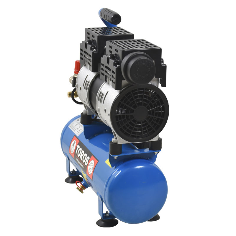 ΑΕΡΟΣΥΜΠΙΕΣΤΗΣ OILFREE ΧΑΜΗΛΟΥ ΘΟΡΥΒΟΥ | SILENT | 6LT | 1,0HP | 602086 - TOROS
