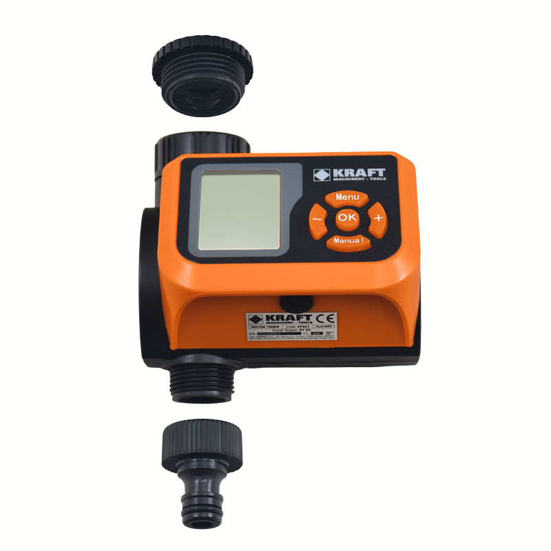 ΑΥΤΟΜΑΤΟΣ ΠΡΟΓΡΑΜΜΑΤΙΣΤΗΣ ΠΟΤΙΣΜΑΤΟΣ ΜΠΑΤΑΡΙΑΣ - 1x9V ΜΕ ΟΘΟΝΗ | 69361 - KRAFT