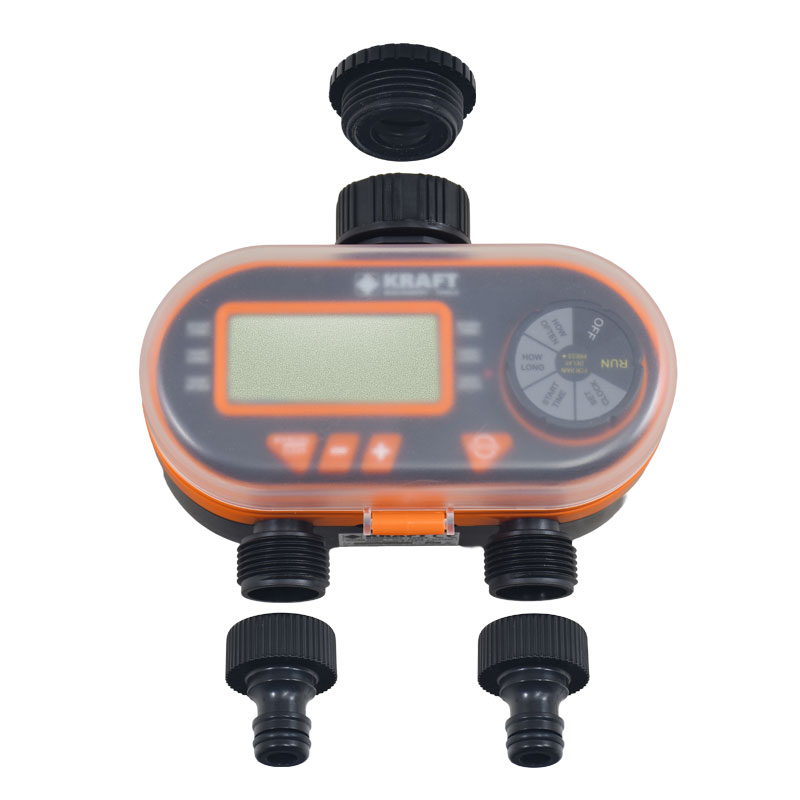 ΠΡΟΓΡΑΜΜΑΤΙΣΤΗΣ ΠΟΤΙΣΜΑΤΟΣ 2 ΕΞΟΔΩΝ ΜΠΑΤΑΡΙΑΣ - 2xAA | ΟΘΟΝΗ | 69368 - KRAFT