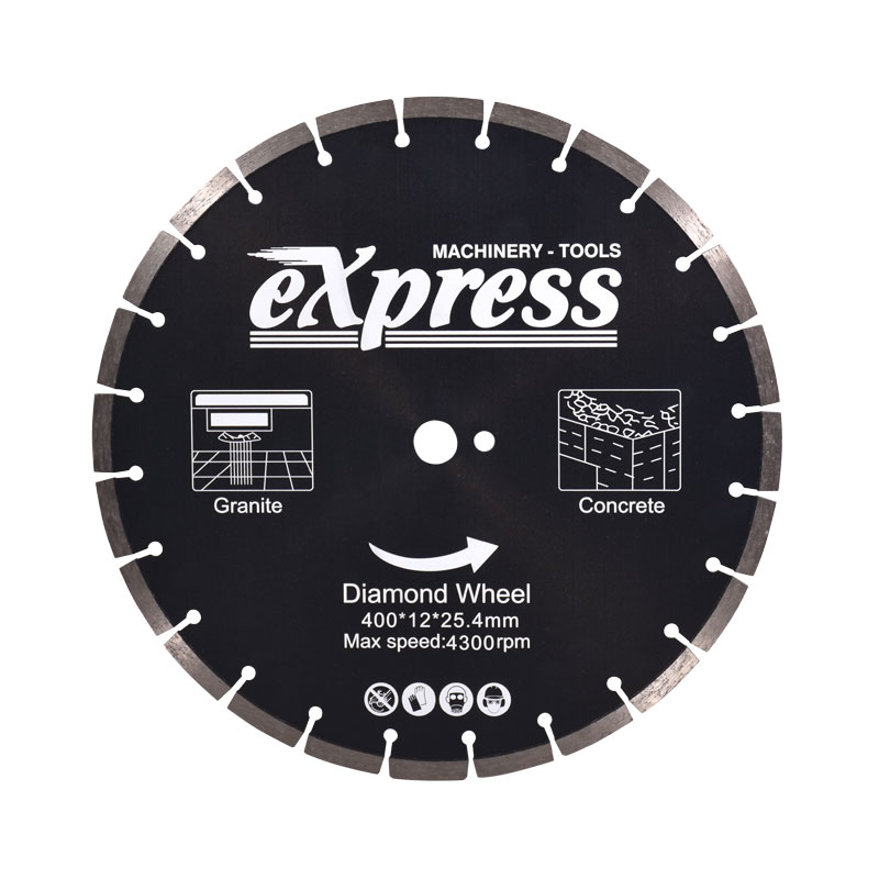 ΔΙΣΚΟΣ ΚΟΠΗΣ ΓΙΑ ΜΠΕΤΟΝ ΚΑΙ ΓΡΑΝΙΤΗΦ 400x12x25,4x4mm - 4300rpm - 603033 - EXPRESS